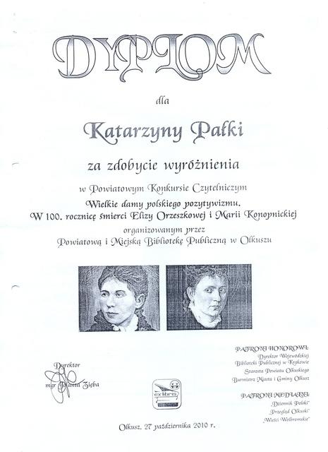 Wielkie damy pozytywizmu Palka Katarzyna