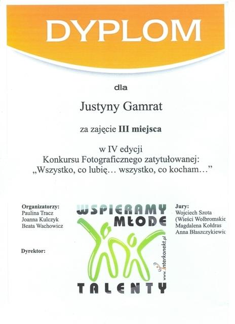 KonkursFotograficzny2012 GamratJustyna
